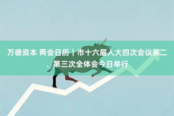 万德资本 两会日历｜市十六届人大四次会议第二、第三次全体会今日举行